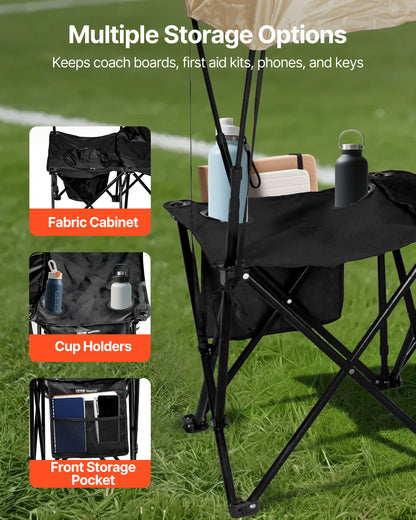 Portable Sideline Bench w/six seats