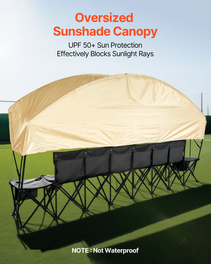 Portable Sideline Bench w/six seats